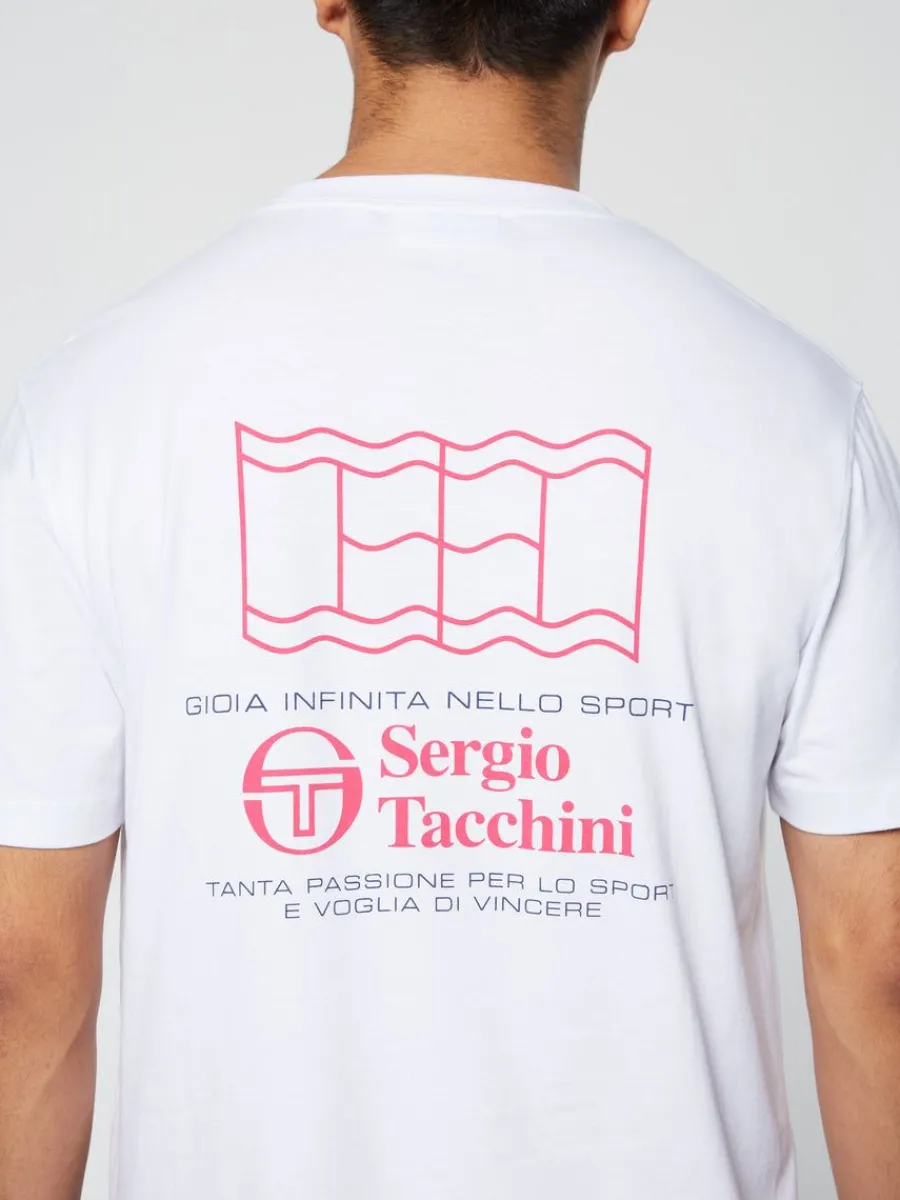 Sergio Tacchini Onda T-Shirt- Jazzy Discount