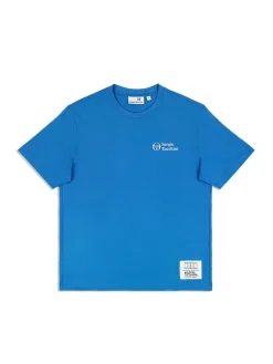 Sergio Tacchini Onda T-Shirt- Palace Blue Outlet