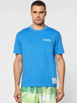 Sergio Tacchini Onda T-Shirt- Palace Blue Outlet