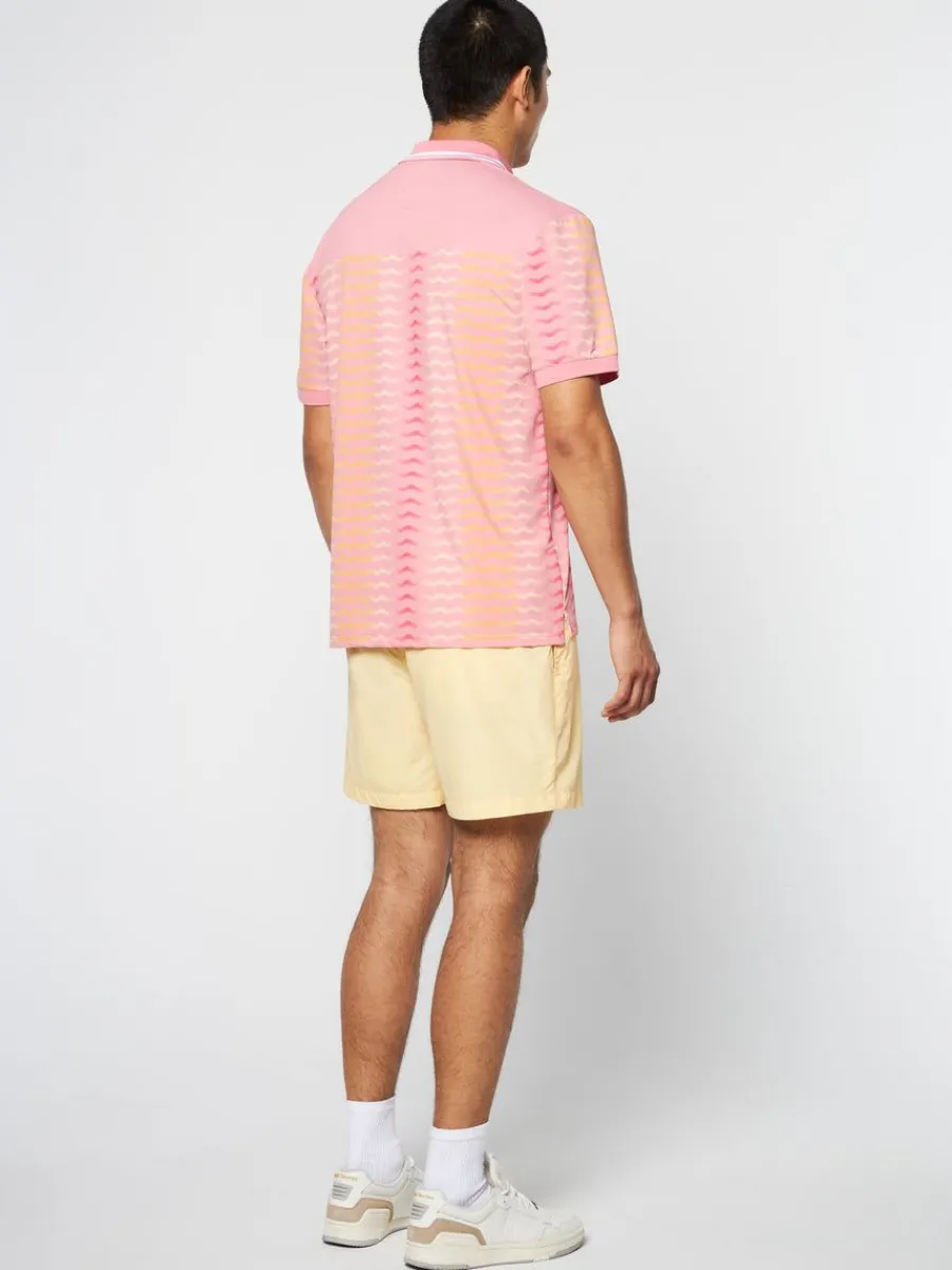 Sergio Tacchini Ondulato Polo- Wild Rose New