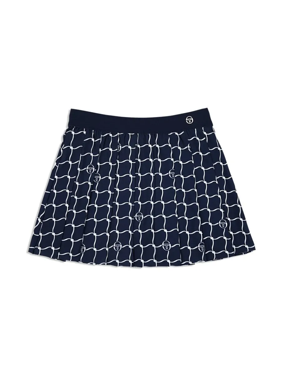 Sergio Tacchini Orazio Printed Skort- Maritime Blue Sale