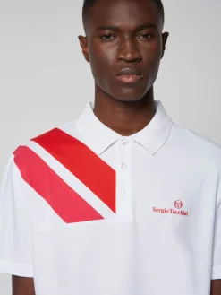 Sergio Tacchini Ortica Tennis Polo- White