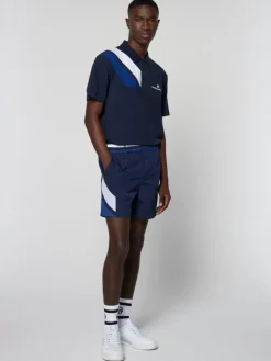 Sergio Tacchini Ortica Tennis Short- Maritime Blue Sale