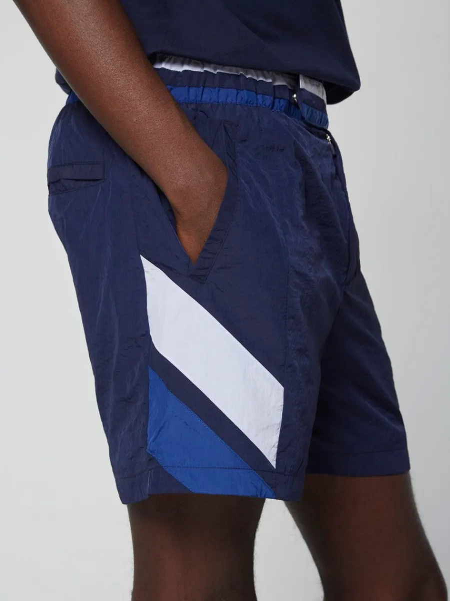 Sergio Tacchini Ortica Tennis Short- Maritime Blue Sale