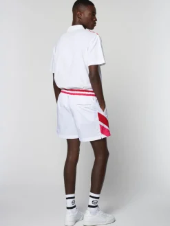 Sergio Tacchini Ortica Tennis Short- White Sale