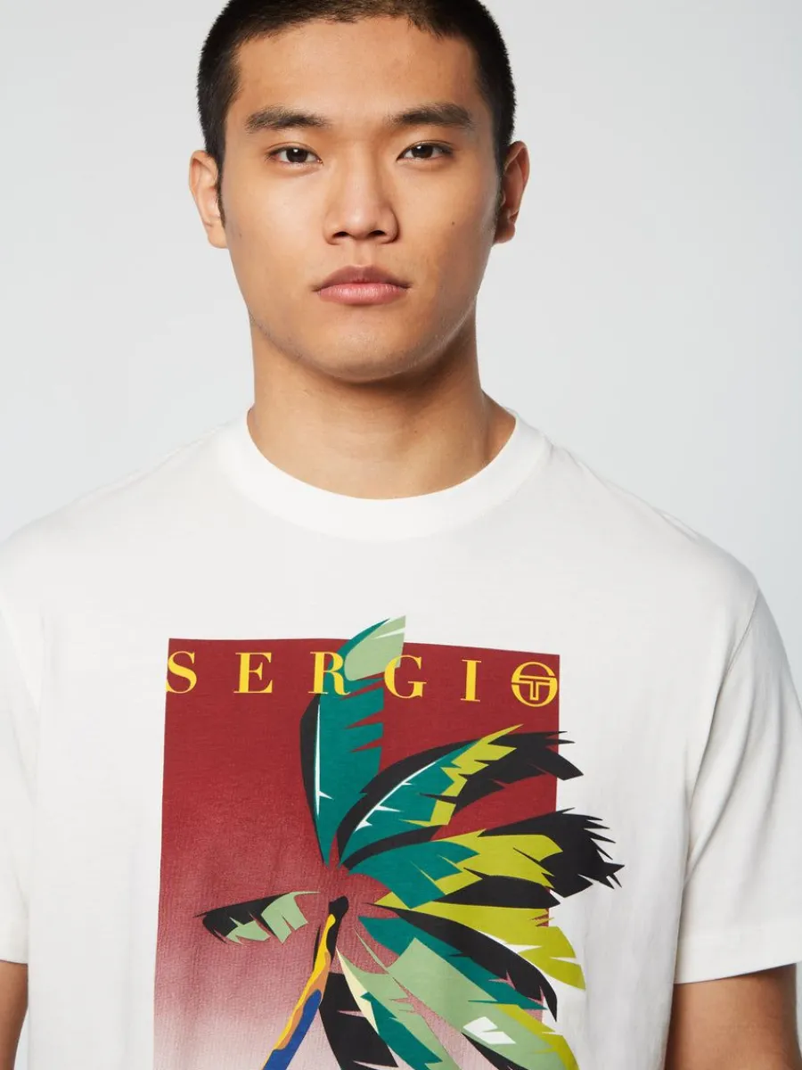 Sergio Tacchini Palma T-Shirt- Gardenia