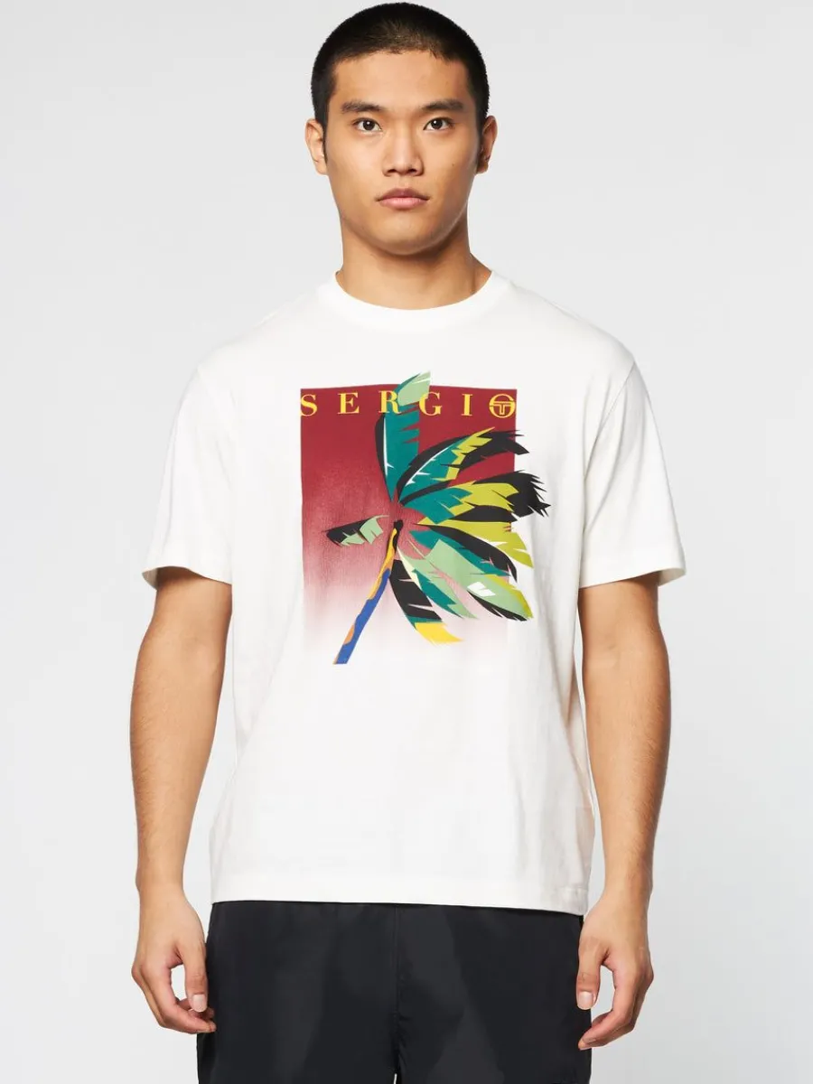 Sergio Tacchini Palma T-Shirt- Gardenia New