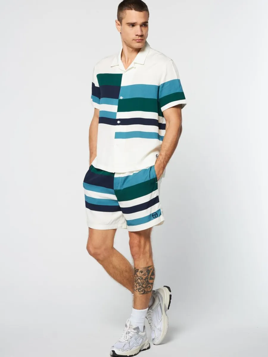 Sergio Tacchini Pennellata Cabana Shirt- Gardenia/ Multi Online