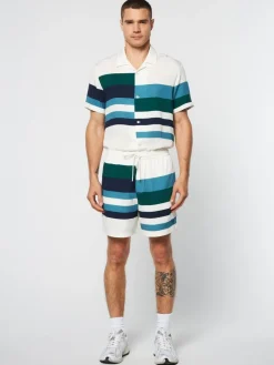 Sergio Tacchini Pennellata Short- Gardenia/ Multi Hot