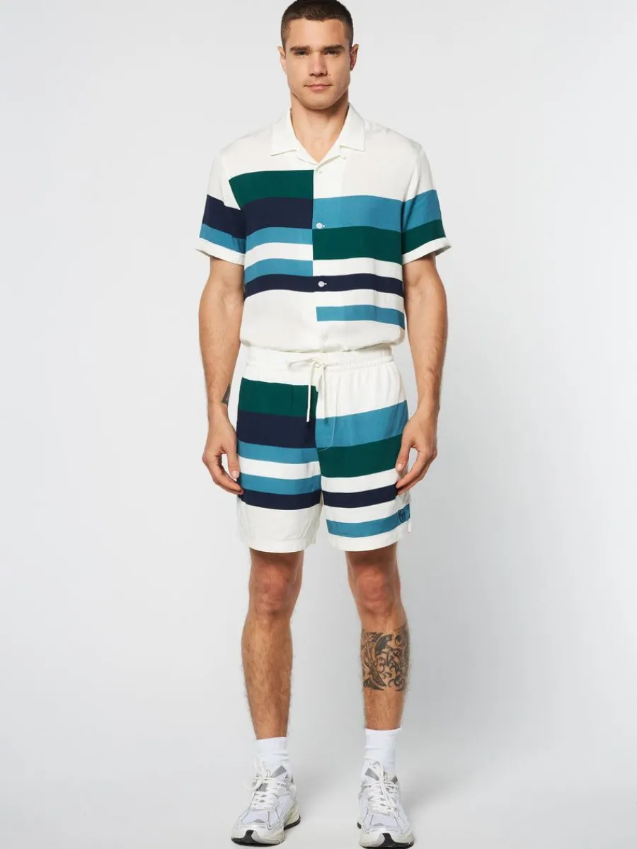 Sergio Tacchini Pennellata Short- Gardenia/ Multi Hot