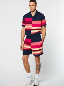 Sergio Tacchini Pennellata Short- Maritime Blue/ Multi