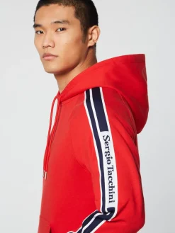 Sergio Tacchini Pereto Tape Hoodie- Adrenaline Rush Online