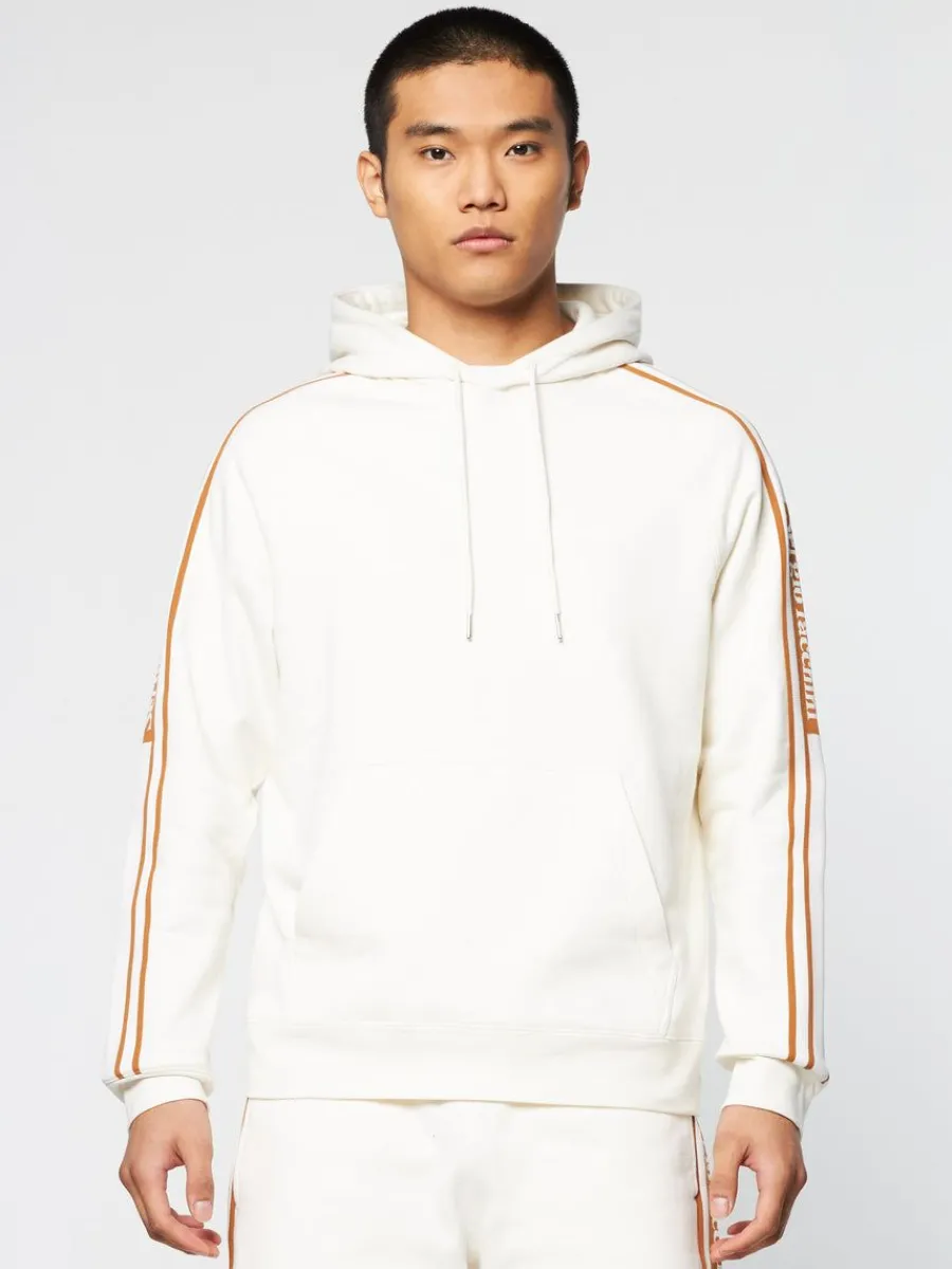Sergio Tacchini Pereto Tape Hoodie- Gardenia Clearance