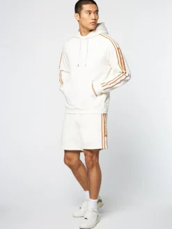 Sergio Tacchini Pereto Tape Hoodie- Gardenia New