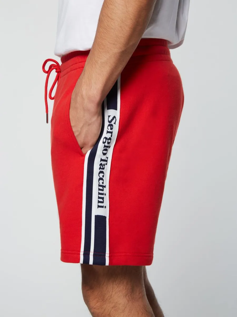 Sergio Tacchini Pereto Tape Short- Adrenaline Rush Clearance