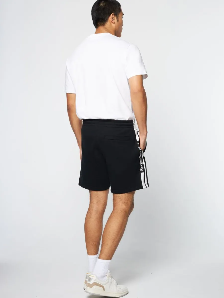 Sergio Tacchini Pereto Tape Short- Black Beauty Best