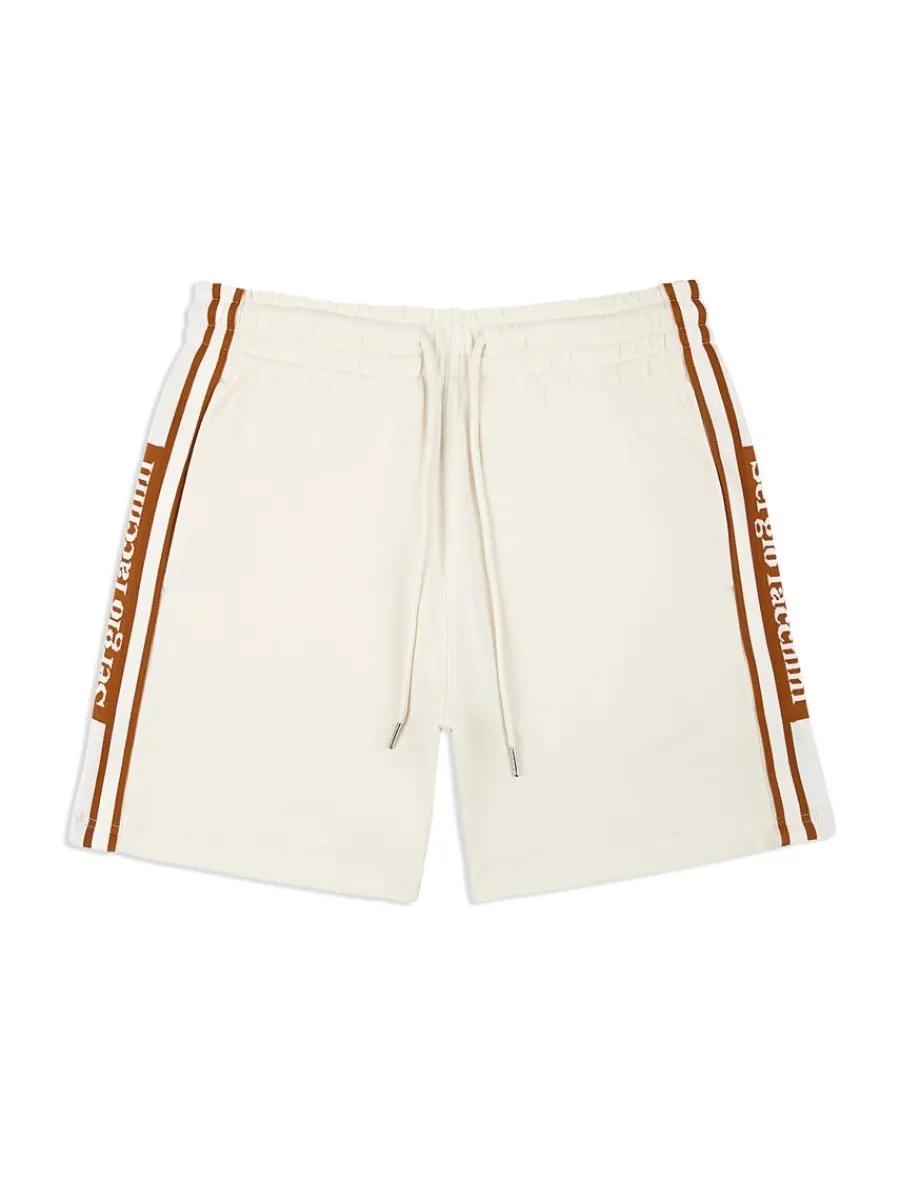 Sergio Tacchini Pereto Tape Short- Gardenia Clearance