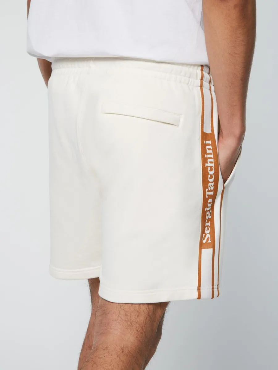 Sergio Tacchini Pereto Tape Short- Gardenia Clearance