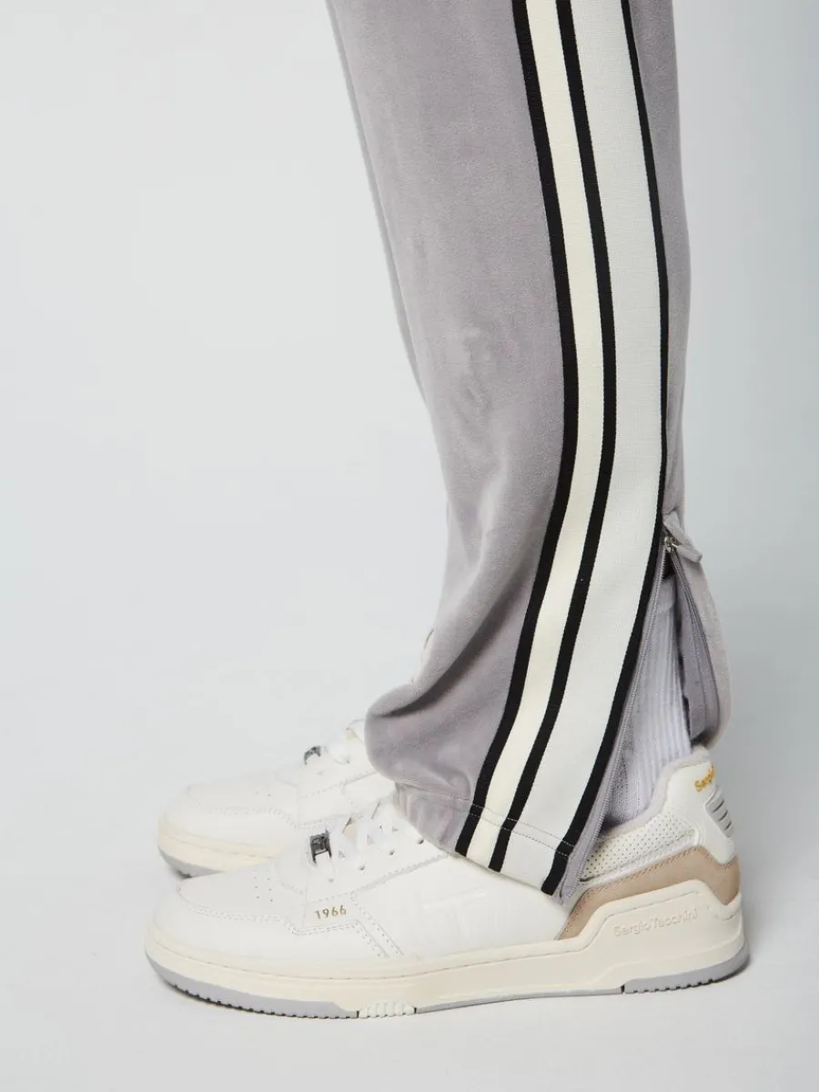 Sergio Tacchini Pereto Velour Track Pant- Sleet Sale