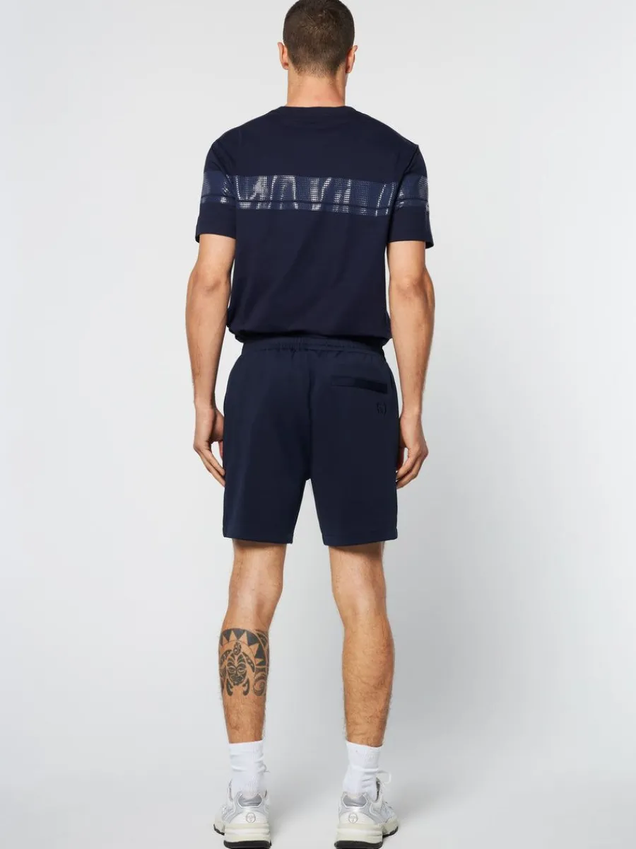 Sergio Tacchini Perforata Short- Maritime Blue