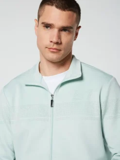 Sergio Tacchini Perforata Track Jacket- Surf Spray Outlet