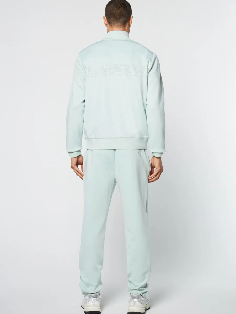 Sergio Tacchini Perforata Track Jacket- Surf Spray Discount
