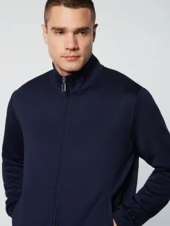 Sergio Tacchini Perforata Track Jacket-Maritime Blue