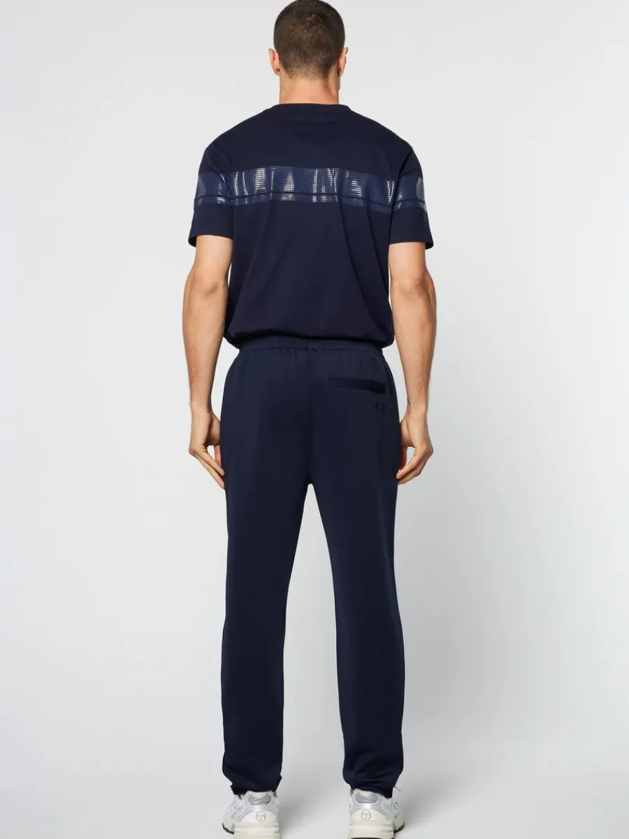 Sergio Tacchini Perforata Track Pant-Maritime Blue Online
