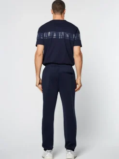 Sergio Tacchini Perforata Track Pant-Maritime Blue Outlet
