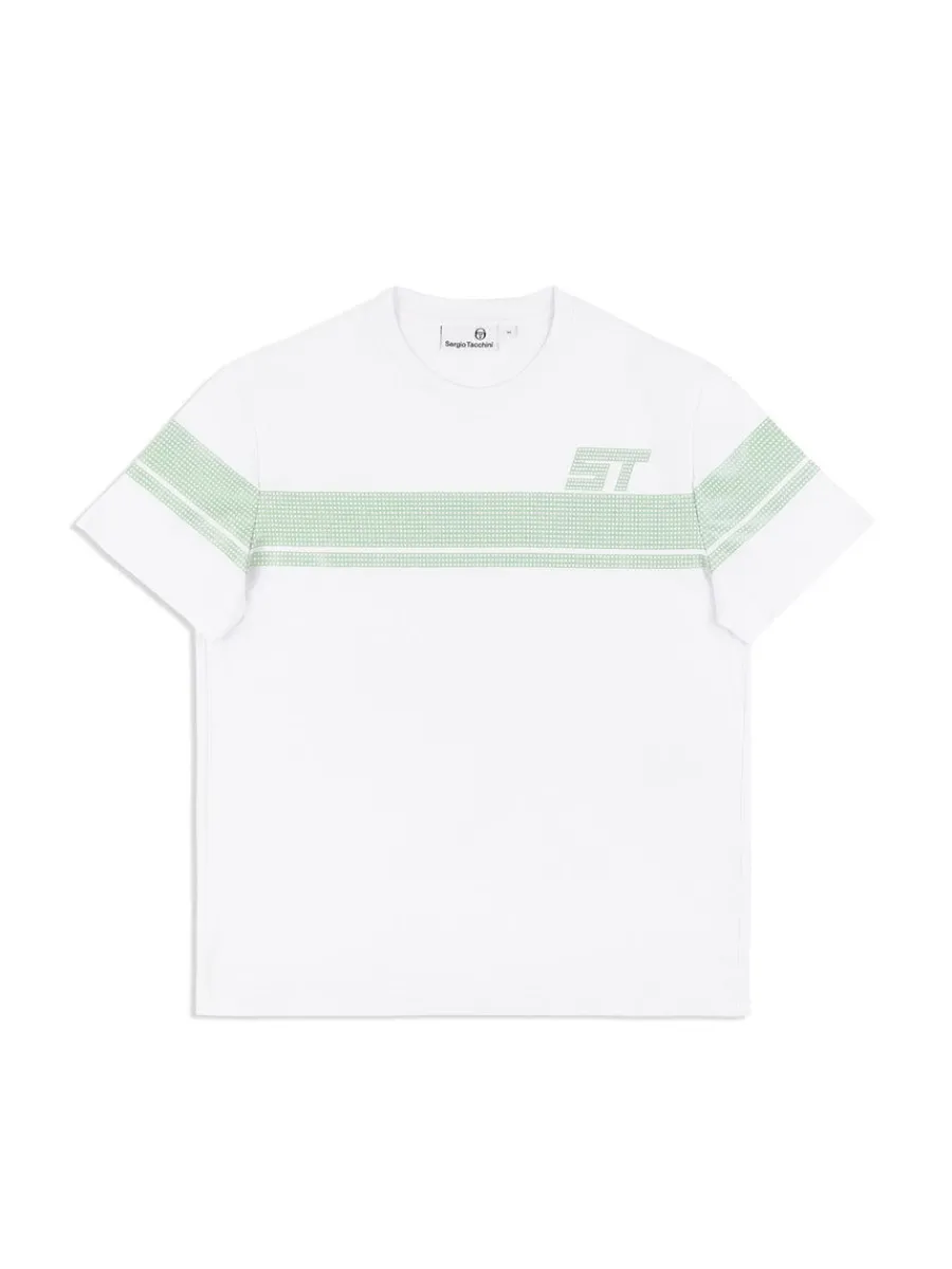 Sergio Tacchini Perforata T-Shirt- Surf Spray Outlet