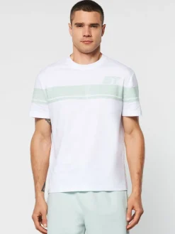 Sergio Tacchini Perforata T-Shirt- Surf Spray Outlet