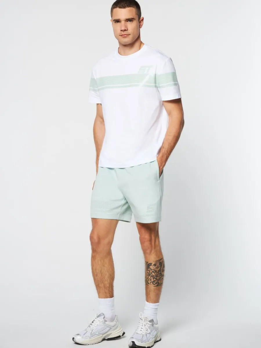 Sergio Tacchini Perforata T-Shirt- Surf Spray Outlet