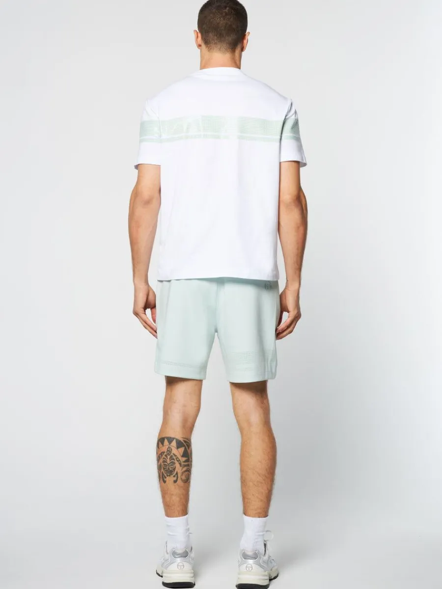 Sergio Tacchini Perforata T-Shirt- Surf Spray