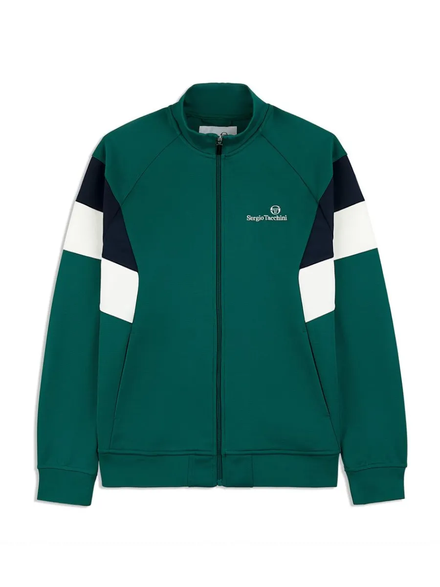 Sergio Tacchini Pero Track Jacket Archivio- Evergreen