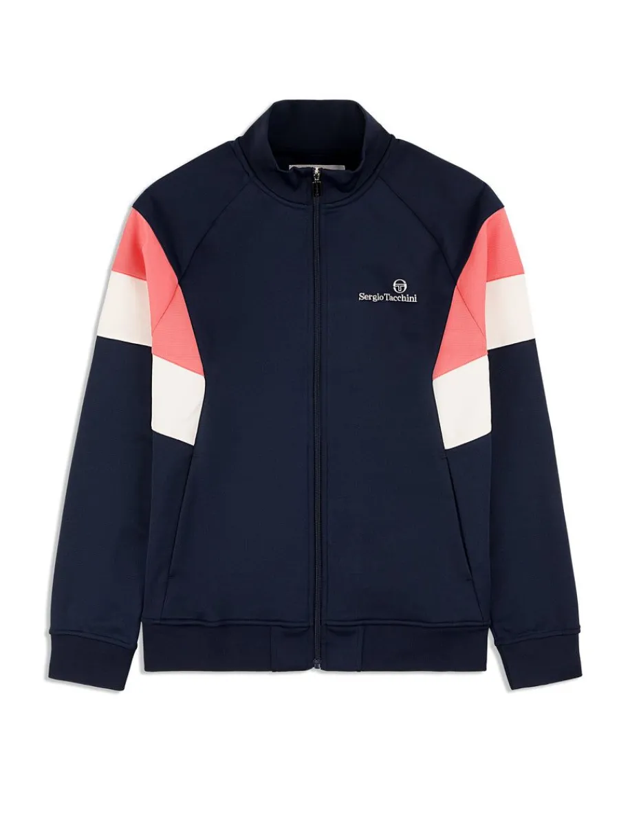 Sergio Tacchini Pero Track Jacket Archivio- Maritime Blue Hot