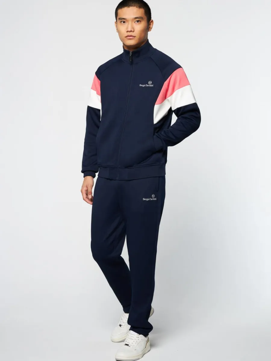 Sergio Tacchini Pero Track Jacket Archivio- Maritime Blue Hot