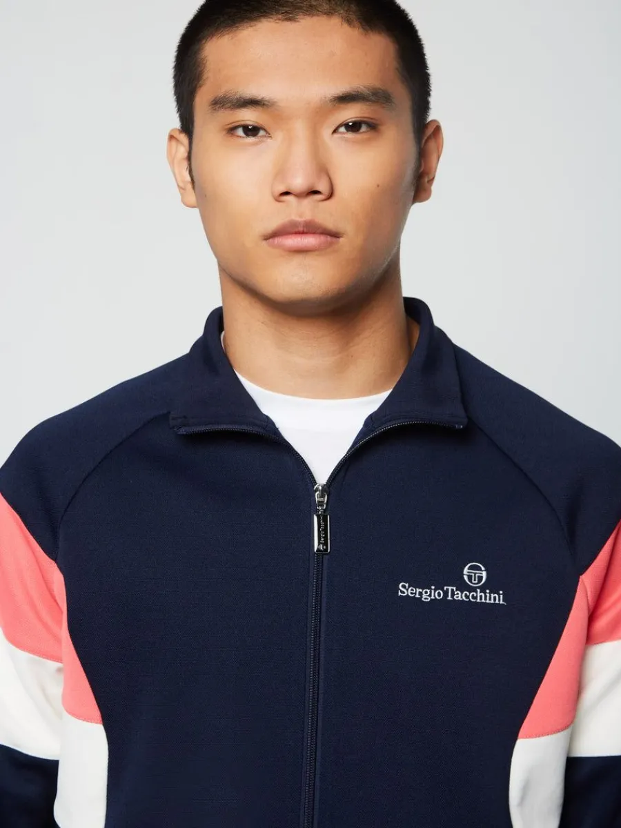 Sergio Tacchini Pero Track Jacket Archivio- Maritime Blue Hot