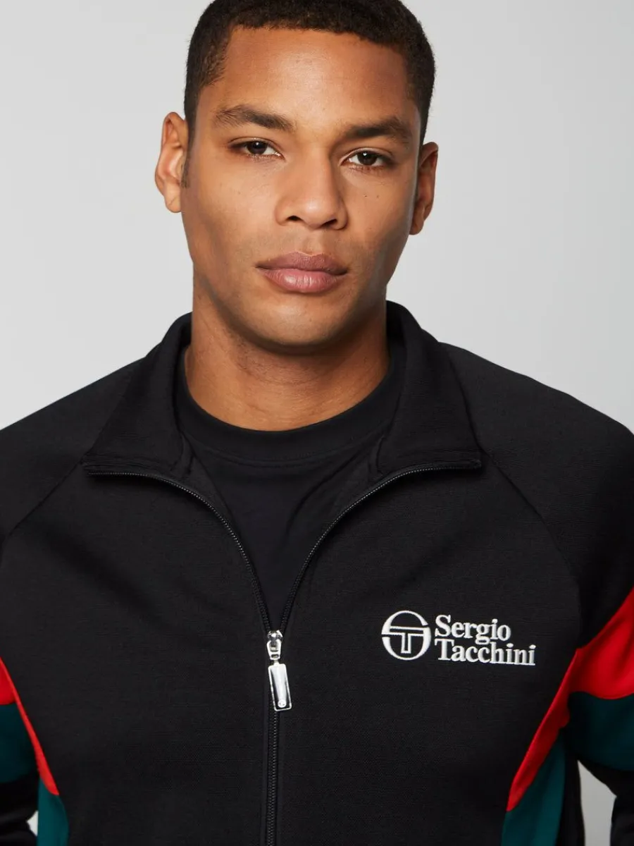 Sergio Tacchini Pero Track Jacket- Black Beauty Discount