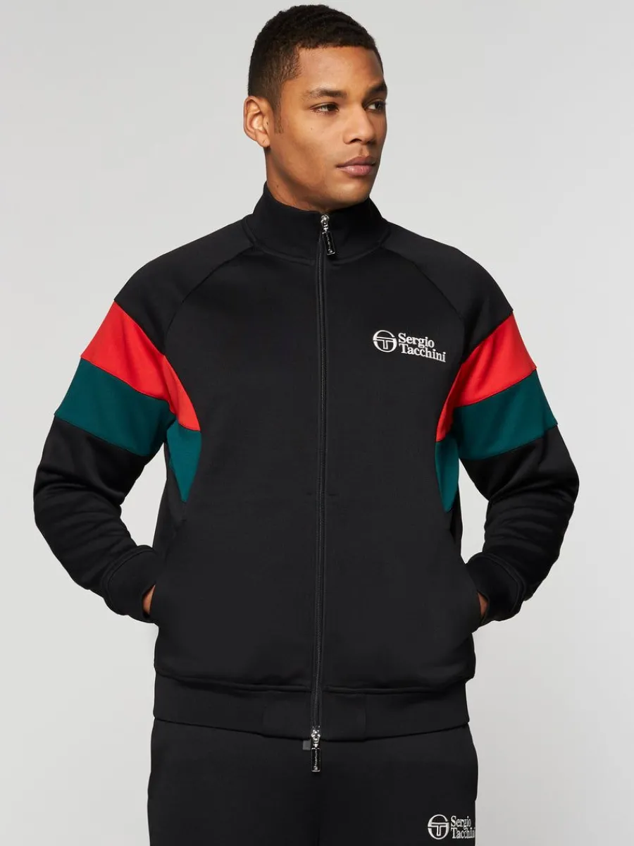 Sergio Tacchini Pero Track Jacket- Black Beauty Sale