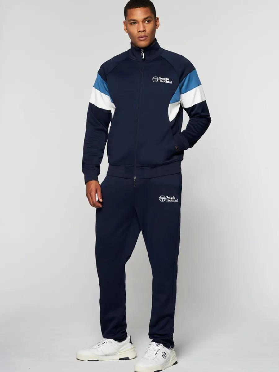 Sergio Tacchini Pero Track Jacket- Maritime Blue Best