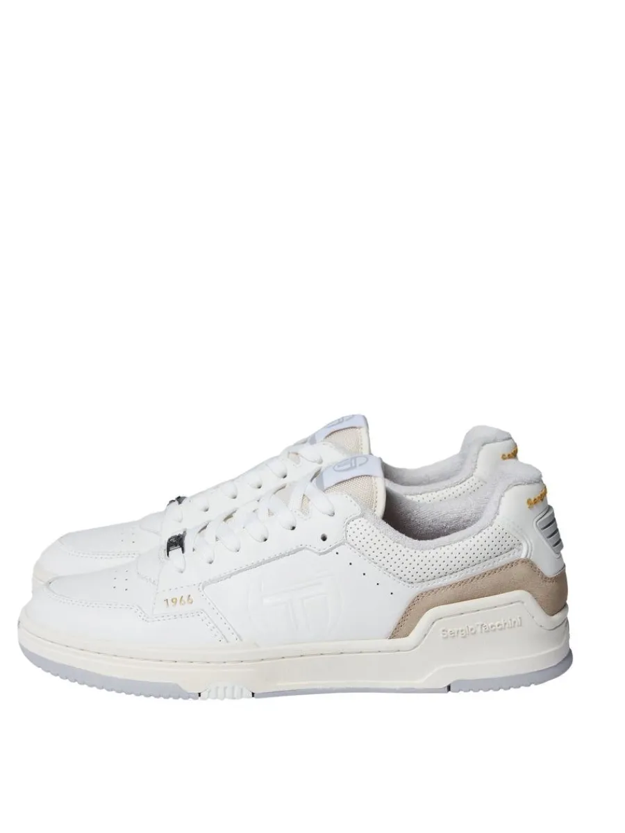 Sergio Tacchini Prime Shot Da Ultra Sneaker- White Tofu/ Quiet Grey Sale