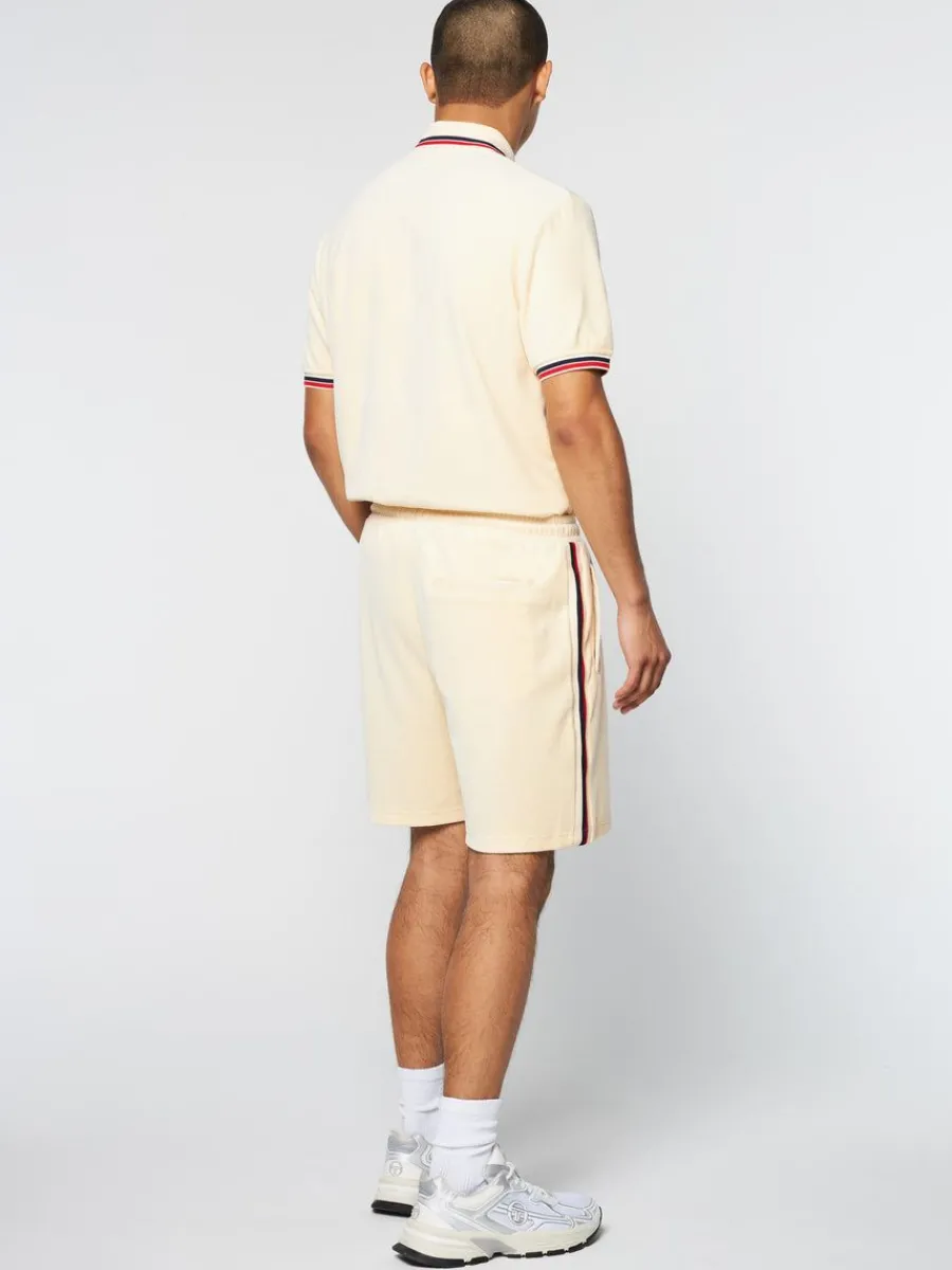 Sergio Tacchini Primo Velour Short- Pearl Ivory
