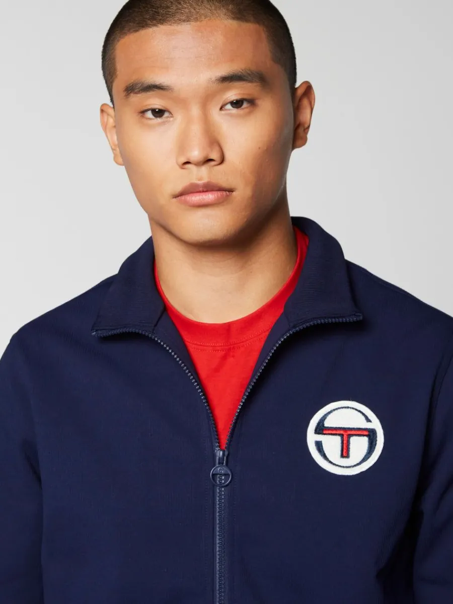 Sergio Tacchini Priorato Track Jacket Archivio- Maritime Blue New