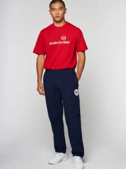 Sergio Tacchini Priorato Track Pant Archivio- Maritime Blue Best