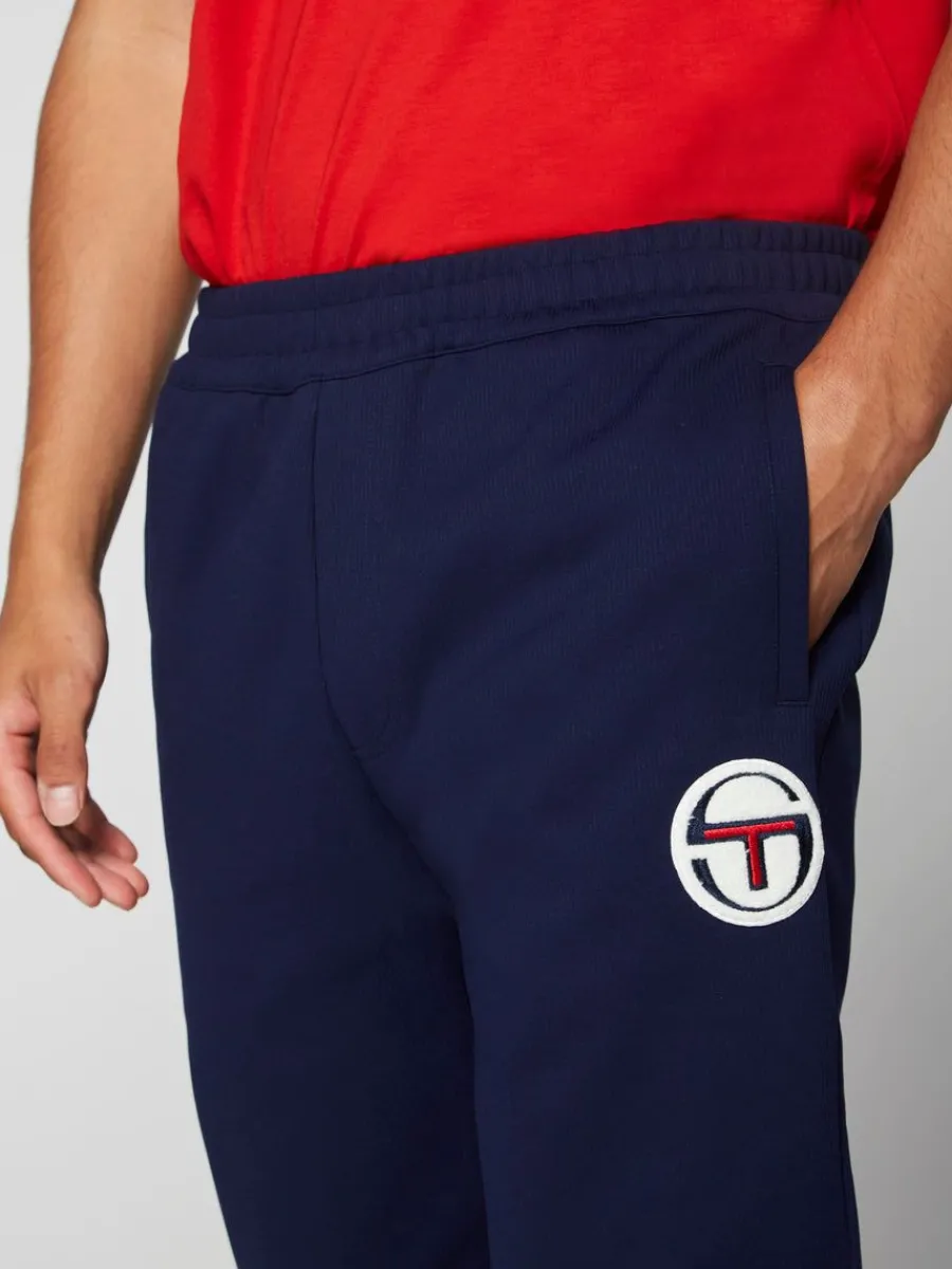 Sergio Tacchini Priorato Track Pant Archivio- Maritime Blue Best