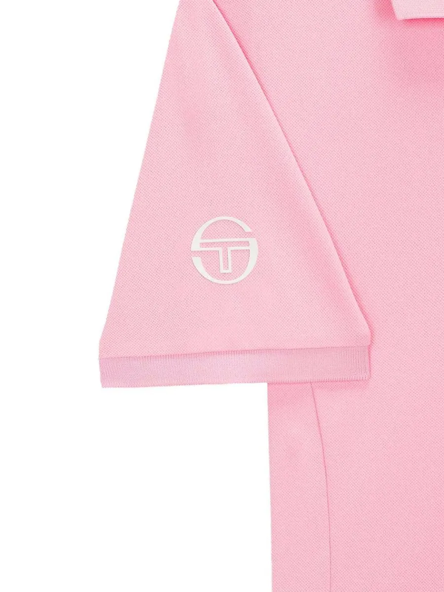 Sergio Tacchini Rally Mch Polo Dress- Light Pink Clearance