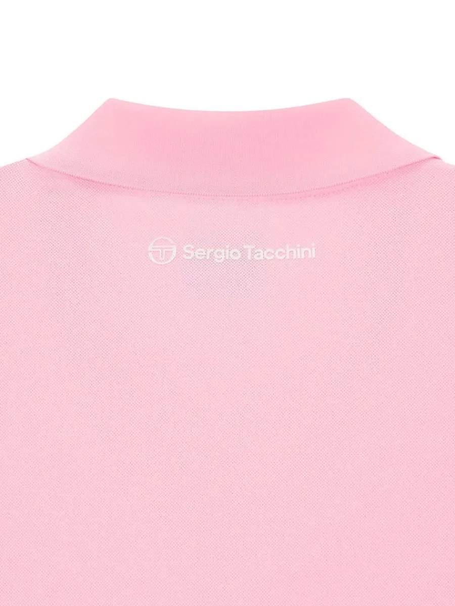 Sergio Tacchini Rally Mch Polo Dress- Light Pink Clearance