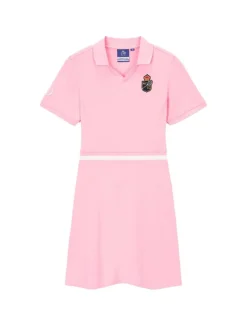 Sergio Tacchini Rally Mch Polo Dress- Light Pink Hot