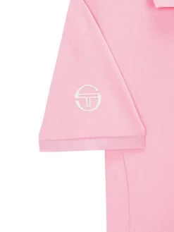 Sergio Tacchini Rally Mch Polo Dress- Light Pink Hot
