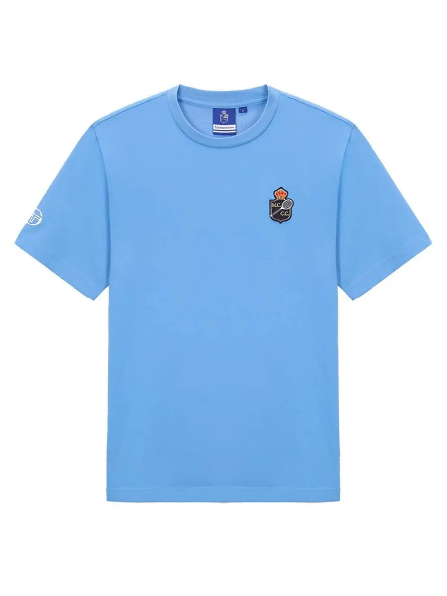 Sergio Tacchini Rally Mch T-Shirt- Light Blue Hot